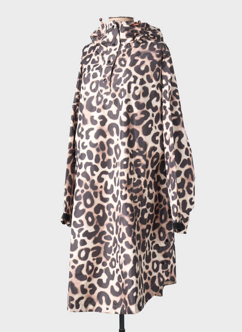 Coupe-vent manches longues a capuche marron STREET ONE femme