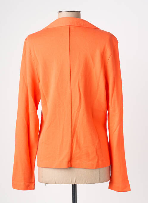 Veste casual col tailleur orange S.OLIVER femme