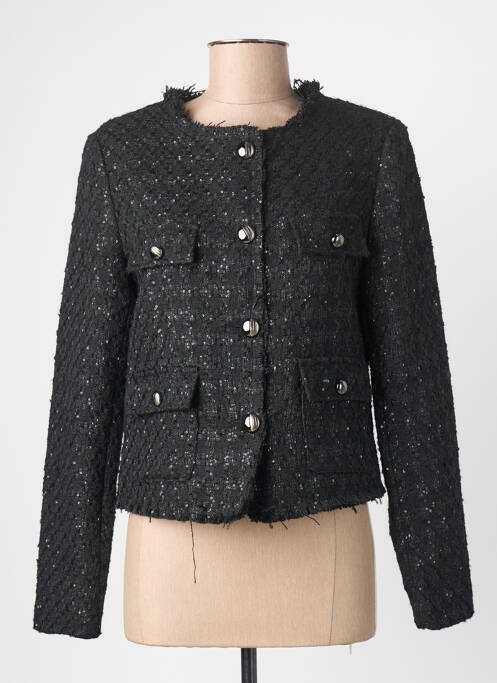 Veste casual noir GEISHA femme