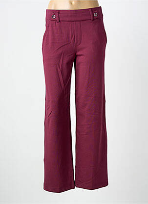 Pantalon large poches taille normale violet STREET ONE femme