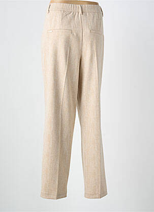 Pantalon droit stretch taille normale beige STREET ONE femme