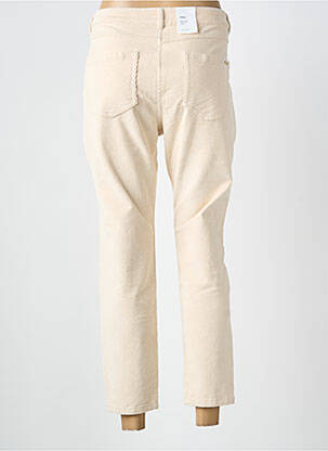 Pantalon 7/8 stretch taille normale beige S.OLIVER femme