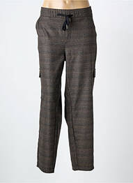 Pantalon droit stretch taille normale marron STREET ONE femme