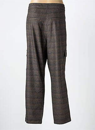 Pantalon droit stretch taille normale marron STREET ONE femme