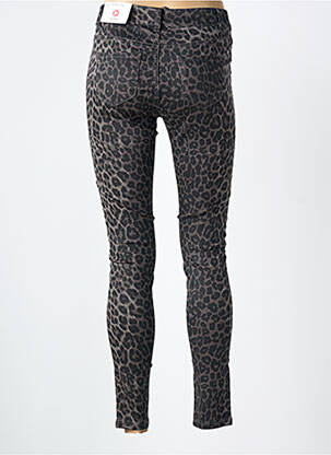 Pantalon slim skinny taille normale gris MORGAN femme