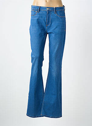 Jean coupe flare stretch taille normale bleu GUESS femme
