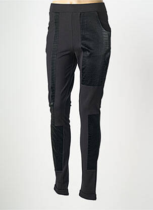 Legging stretch taille normale noir NÜ femme