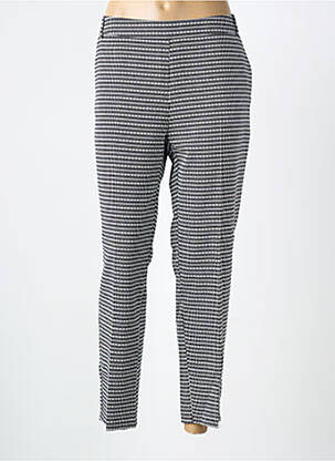 Pantalon droit poches noir MORGAN femme