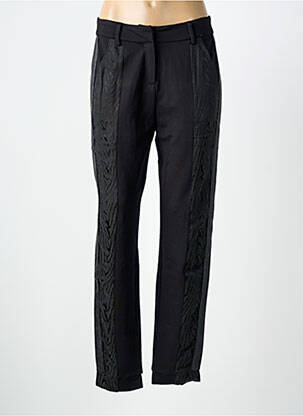 Pantalon droit stretch taille normale noir NU JEANS femme