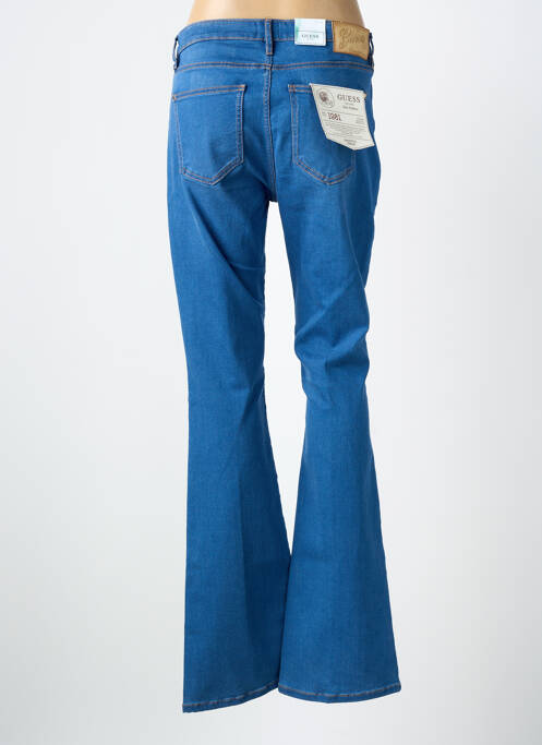 Jean coupe flare stretch taille normale bleu GUESS femme