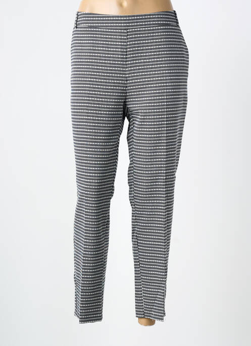 Pantalon droit poches noir MORGAN femme