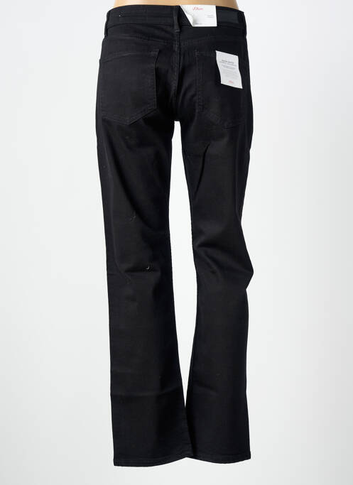 Pantalon droit stretch taille normale noir S.OLIVER femme