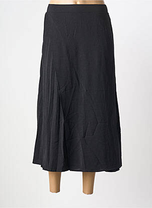 Jupe longue coupe droite noir DESIGUAL femme