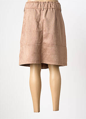 Jupe mi-longue coupe droite marron STREET ONE femme