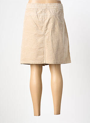 Jupe courte poches beige STREET ONE femme