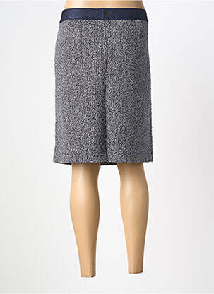 Jupe mi-longue stretch bleu STREET ONE femme