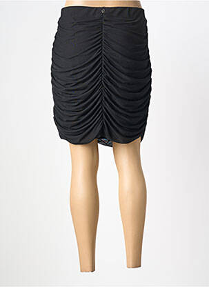 Jupe courte taille élastique noir GUESS femme