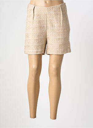 Short taille normale taille normale beige GEISHA femme