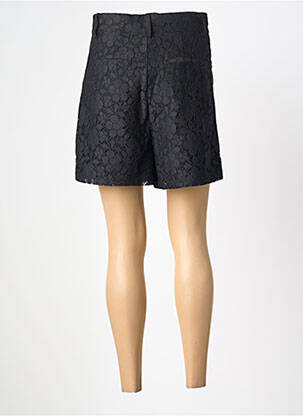 Short fermeture zippée sous rabat boutonné taille normale noir DESIGUAL femme