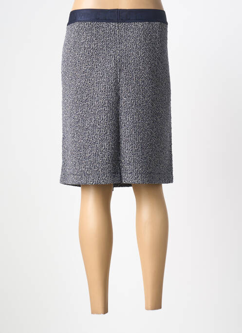 Jupe mi-longue coupe droite bleu STREET ONE femme