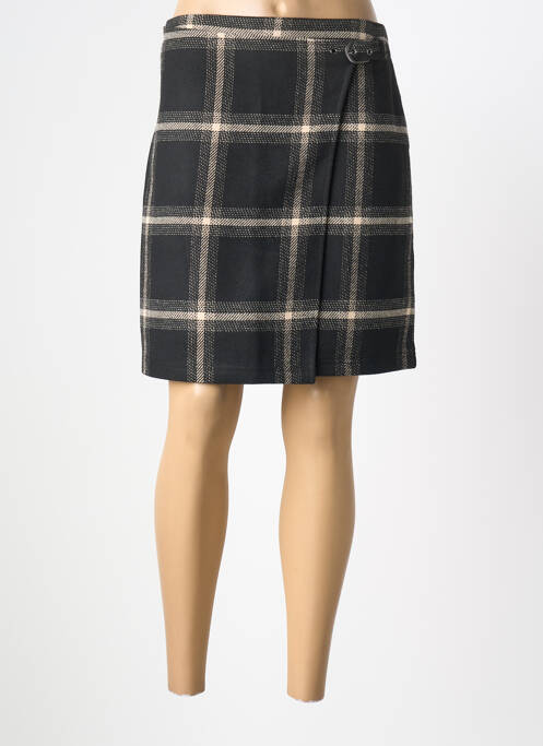 Jupe courte poches noir STREET ONE femme
