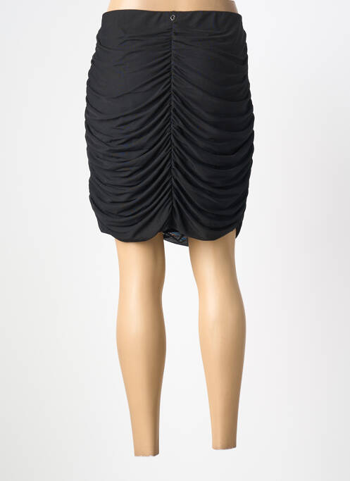 Jupe courte taille élastique noir GUESS femme