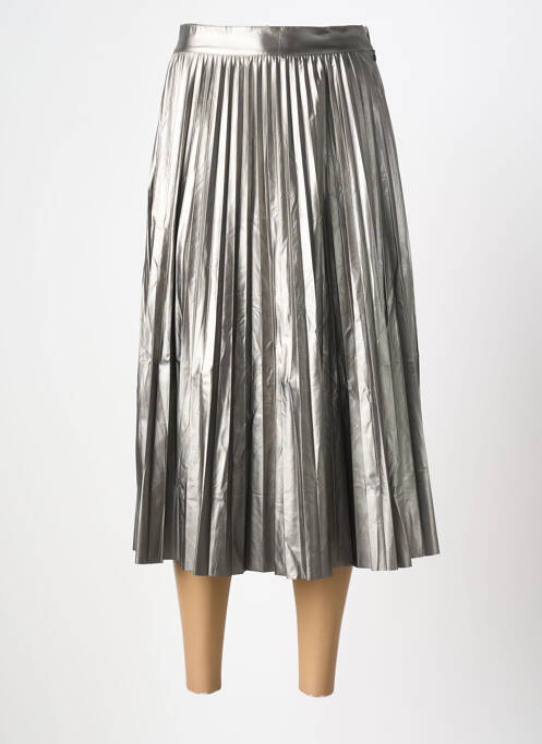 Jupe mi-longue argent TIFFOSI femme