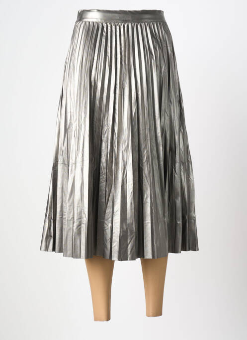 Jupe mi-longue argent TIFFOSI femme