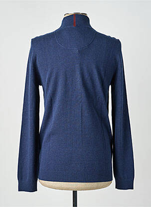 Gilet manches longues maille fine bleu S.OLIVER homme