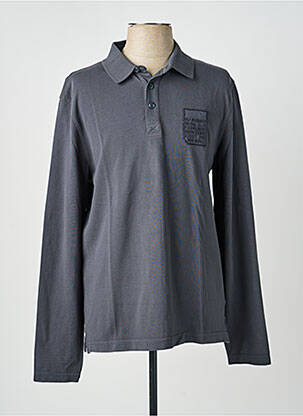 T-shirt coupe droite manches longues gris STREET ONE homme