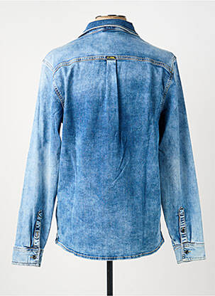 Veste casual fermeture boutonnée sur le devant bleu STREET ONE homme