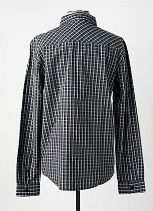 Chemise manches longues imprimé carreaux vert STREET ONE homme
