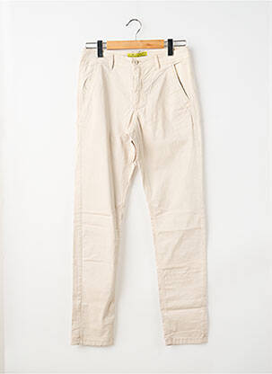 Pantalon chino stretch taille normale beige STREET ONE homme