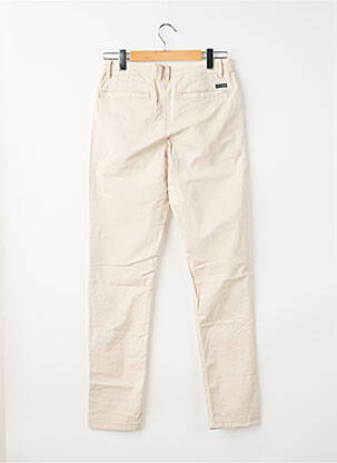Pantalon chino stretch taille normale beige STREET ONE homme