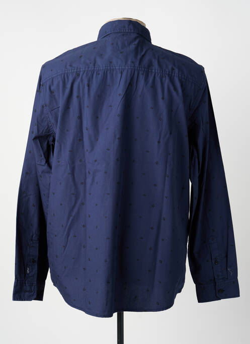 Chemise manches longues imprimé fantaisie bleu STREET ONE homme