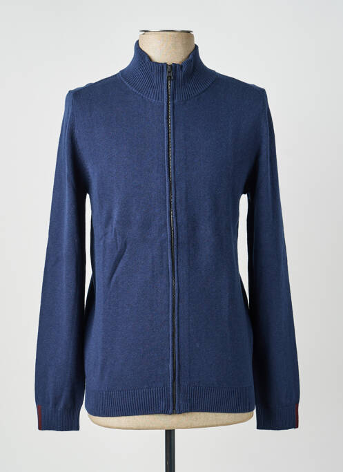 Gilet manches longues bleu S.OLIVER homme