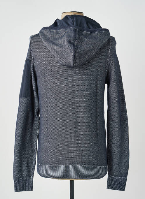 Veste casual capuche bleu S.OLIVER homme