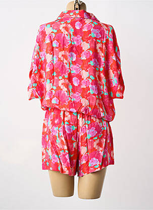 Pyjama manches courtes rouge MARIE JO femme