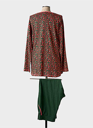 Pyjama tissage jersey vert CHRISTIAN CANE femme