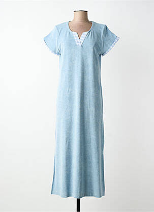 Robe de plage coupe cintrée bleu PILUS femme