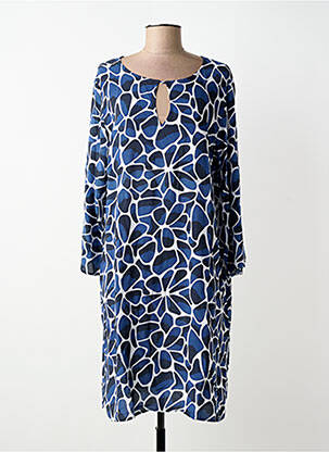 Robe de plage coupe fluide bleu ANITA femme