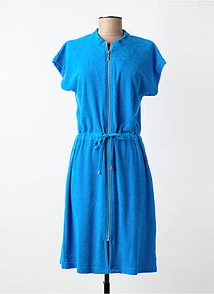 Robe de plage coupe cintrée bleu WEWO FASHION femme