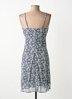 Nuisette/combinette effet matière satinée bleu MARJOLAINE femme