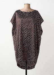 Chemise de nuit imprimé pois violet MARJOLAINE femme