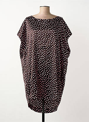 Chemise de nuit imprimé pois violet MARJOLAINE femme
