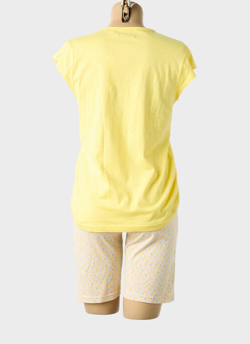 Pyjama tissage jersey jaune CHRISTIAN CANE femme