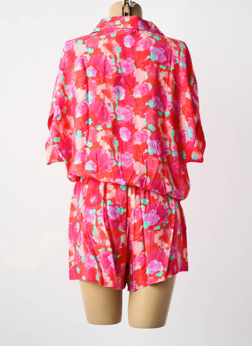 Pyjama manches courtes rouge MARIE JO femme