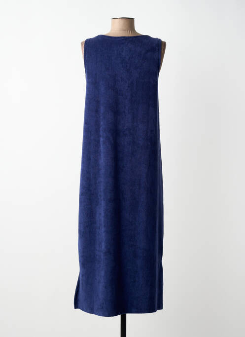 Robe de plage coupe cintrée bleu SUN LIVE femme