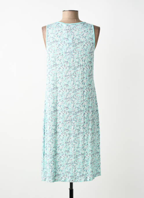 Chemise de nuit stretch bleu BARANDI femme