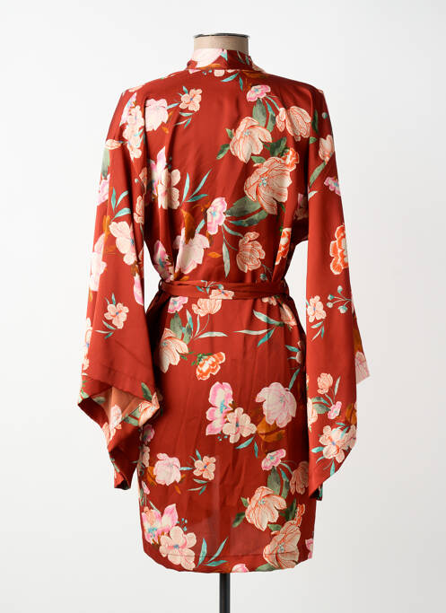 Déshabillé manches 3/4 orange AUBADE femme